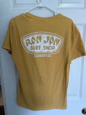 Ron Jon Surf Shop Clearwater Beach Short-Sleeve Tee - Mustard